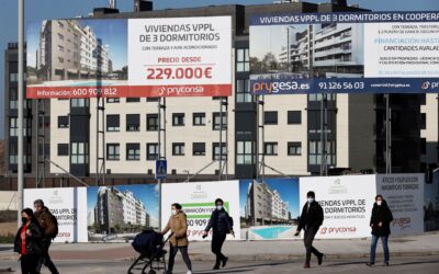 El precio medio de la vivienda nueva en España subió un 3% en 2021