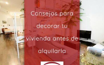 Consejos para decorar antes de alquilar