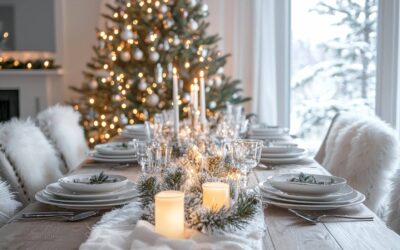 Una decoración con estilo en Navidad